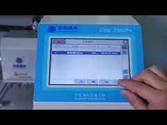 Автоматическое автоматическое собрание Samsung Smt Pcb изменителя сопла CHM-T560P4 комплектует и устанавливает Ict машины video