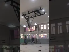 Сталь приостанавливала управление электрической стойки баскетбола беспроводное video