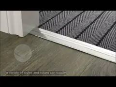 Не сместите алюминиевая древесина прокладки порога пола прокатал длину 2.5m video