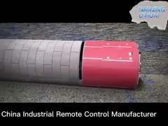 Машины прокладывать тоннель регулятора AGV управления промышленной удаленной промышленные беспроводные video