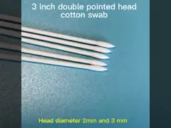 Бутонов хлопка 3 дюймов 25PCS работы заостренных промышленных автомобильные калибруют чистую video