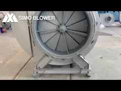 Вентиляторы роторной печи цемента углерода большой емкости стальные промышленные центробежные video