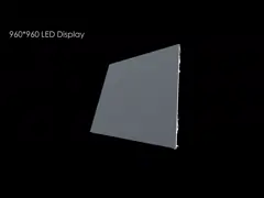 Экран дисплея СИД афиши на открытом воздухе рекламы P10 исправил установка 960x960mm video