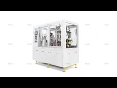 Бумажный стаканчик мороженного/сока делая машину video