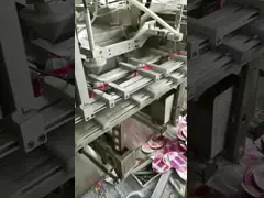 Косметическая машина пакета маски/Семи автоматическая не сплетенная машина маски video