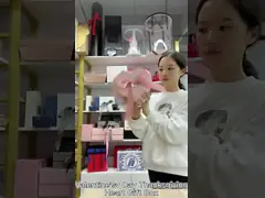 Лента изготовленного на заказ логотипа бумажной коробки подарка цветка красочная магнитная двойная открытая в форме Сердц роскошная video