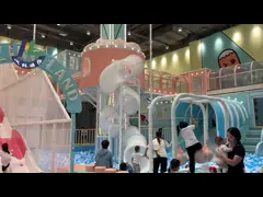 Малыша оборудования спортивной площадки школы темы космоса оборудование игры мини мягкое video