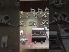 Выкованная муфта 48.3mm лесов Grider с гальванизированным электрическим video