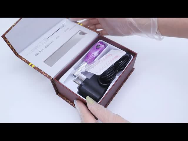 Aluminum alloy Permanent Makeup Tattoo Kit Eyebrow Rotary Tattoo Machine Gun Set