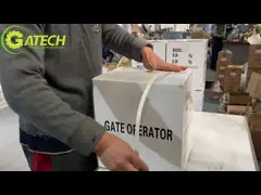 Мотор сползая ворот дистанционного управления консервооткрывателя 370W сползая ворот AC 220v автоматический video