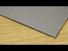 PVDF Painted Aluminium Composite Board For Facade Wall Decoration