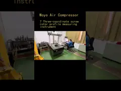 Обратное проектирование ротора компрессора винта отливки утюга затопленное маслом video