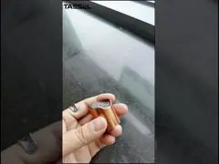 крышки 24/410 бутылок золота штейна 20mm алюминиевые с серебряной линией украшения video