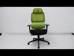 Отлитая в форму исполнительная власть сетки пены предводительствует эргономический стул управленческого офиса сетки video