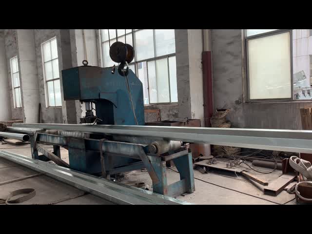 30FT Electric Power Transmission Pole 500KG Load Octagon Hot Dip Galvanized