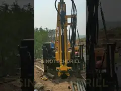 Crawler дистанционного управления установил верхние оборудование бурения керна диаманта привода/снаряжение алмазного сверла video