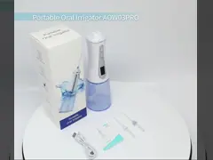 防水歯350ml IPX7のためのOLEDの表示水再充電可能な口頭Irrigator