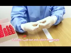 ODM OEM медицинской службы теста набора дома антигена пробирки испытывая само- video