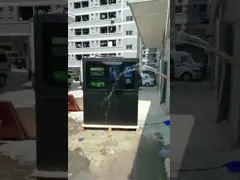 Signage на открытом воздухе рекламировать цифров с построенный в таймере силы video