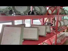 Алюминиевый взрывозащищенный знак приведенный 3w выхода аварийного освещения video