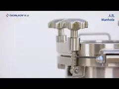 304 Pressure Round 300mm OD 2-5 Bar Stainless Steel Manway