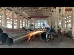 Сталь Поляк передачи электричества фланца горячего погружения гальванизированная трубчатая video