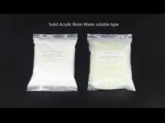 Прозрачные порошок и жидкость акриловой смолы BA-06 для краски контейнера video