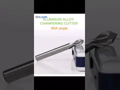 Специально сделанный мельничный конец для металлической стали / плоского контрсинкового сверла video