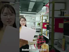 Сюрприза квадрата логотипа бумажной коробки цветка подарка роскошь изготовленного на заказ магнитного двойного открытого в форме Сердц video