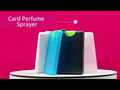 Экран OEM печатая тип карты 20ml бутылку брызг video