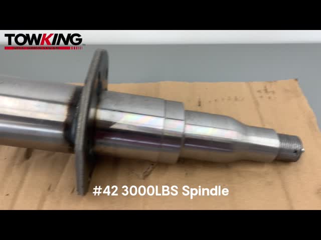 3000LBSトレーラーの車軸紡錘の城ナットの洗濯機のコッターピン