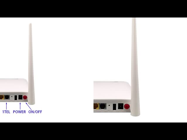 nossa C.A. WIFI ONU Ontário do OEM HK720 4GE+1FE 2.4G/5G
