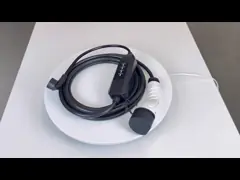 Заряжатель автомобиля EV 3.5KW 16A/32A привязывает 5M для EV США SAE J1772 IP55 video