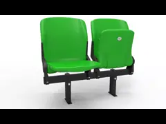 Пластиковый пол - установил складывая стулья стадиона с подлокотником video