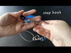 Талреп сильное ясное темно-синее TPU инструмента стального провода весны покрыл 7.0MM video