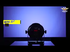 Управление круга свет сигнала 300 ватт крася двигая главный video