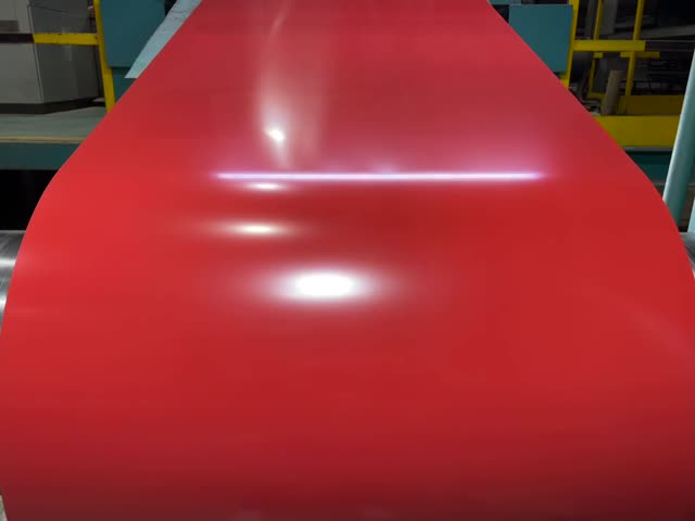 DX51D Prepainted Sheet PPGL Steel Coil 1250mm Width For Roofing