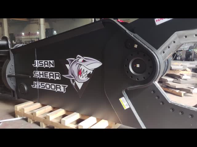 20-48 Ton Excavator Demolition Machine Scrap Metal Shear For Heavy Steel