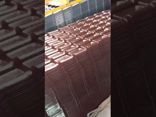 Spanish 960mm Width Upvc Roof Tile Pvc Roof Sheet For Residential