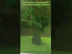 лист предохранения от лазера 1064nm/10600nm для лазера инфракрасного волокна оптически video