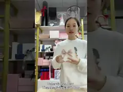 Роз изготовленного на заказ магнитного Bowknot бумажной коробки подарка двойные открытые 16 мылят цветок для губной помады духов ювелирных изделий video