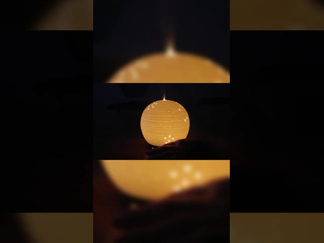 夜ライトが付いている旧式な24V 500mAの陶磁器の拡散器の加湿器100ml