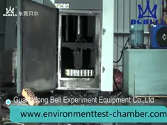 Battery Module Vertical Crush Test Video