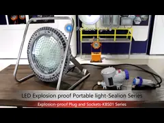 свет Luminarie Efficacy>136.5lm/W работы СИД 200W 240W 300W взрывозащищенный video