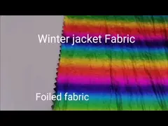 Vereitelte 70DX70D 100 Nylongewebe 49gsm für die Winter-Jacke wasserdicht