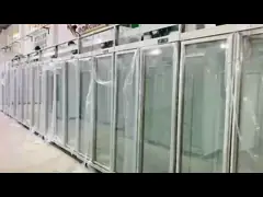 R134a Commercial Display Freezer Black Stainless Steel Glass Sliding Door Fridge Product Videos,R134a Commercial Display Freezer Black Stainless Steel Glass Sliding Door Fridge Product Video Channel
