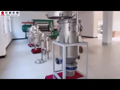 Небольшой вертикальный фильтр лист давления с системой вибрации разрядки автоматического клапана video