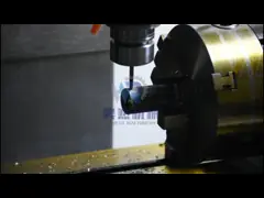 Vmc650 вертикаль короткозамкнутого витка подвергая механической обработке центра оси Vmc Cnc 4 Semi video