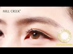 Тон 3 чистых объективов цвета Macaron естественных онлайн ежегодный используя цикл video