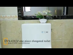 Цельная уборная Washdown Siphonic туалета CUPC ОТСУТСТВИЕ утечек video